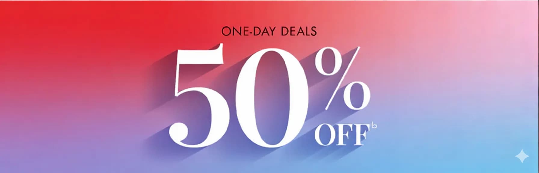 Today: 50% off Select Beauty