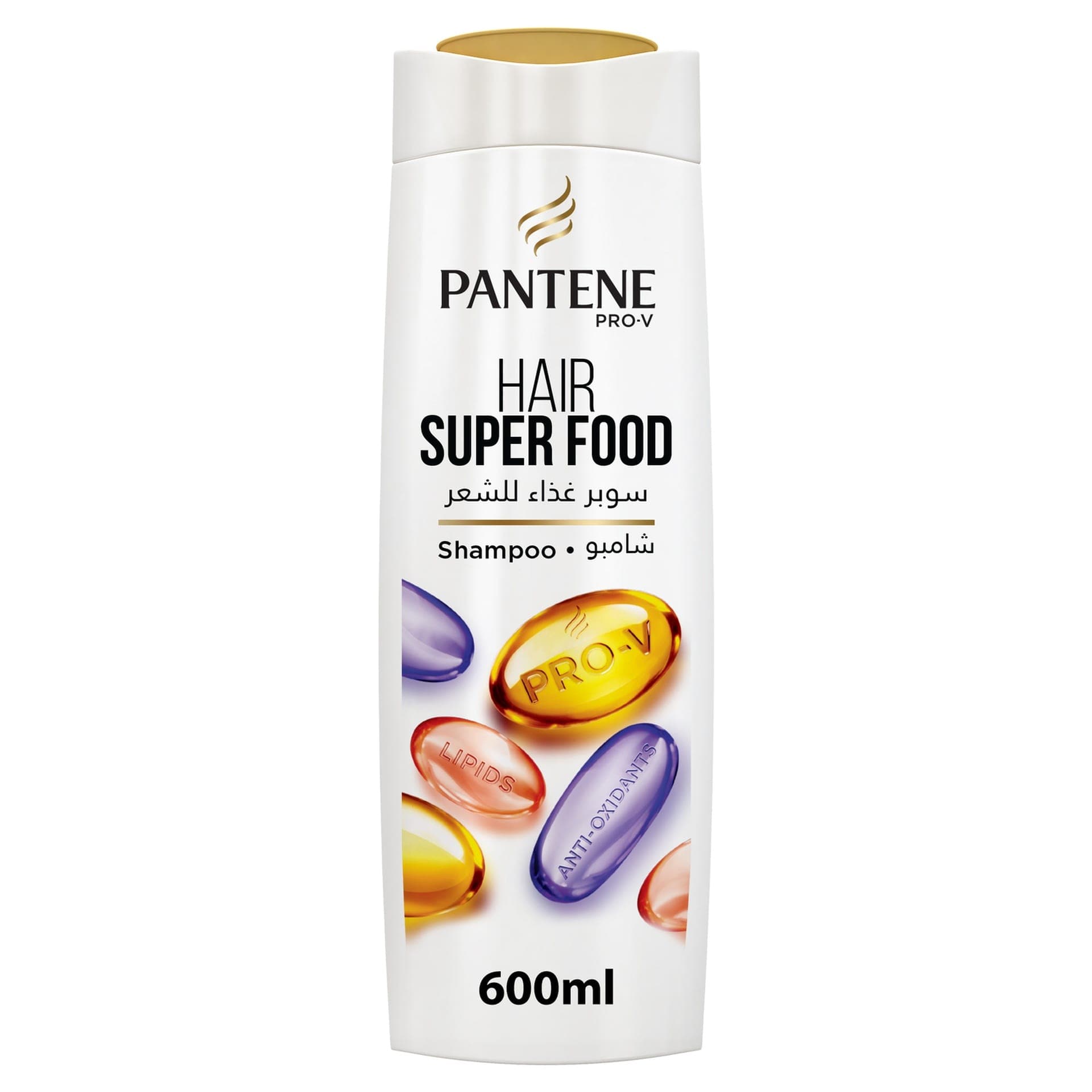 Pantene Pro-V Hair Super Food Shampoo 600ml [Dubai]