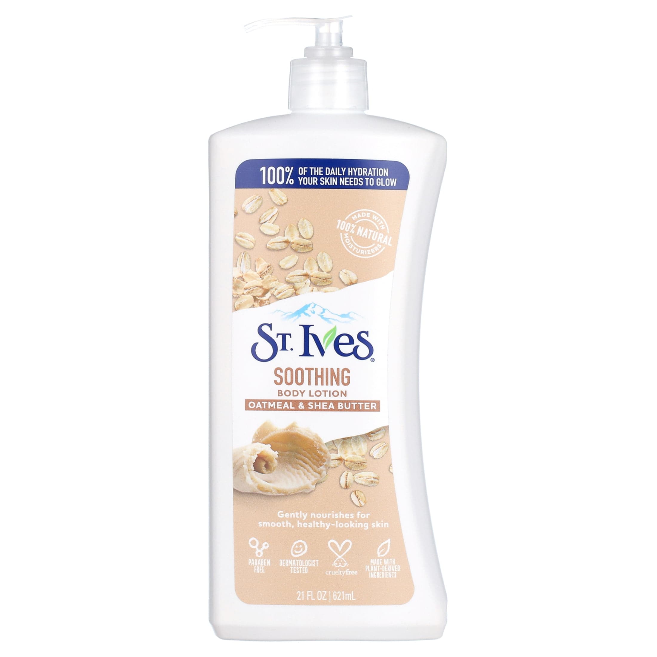 St. Ives Nourish & Soothing Oatmeal and Shea Butter Body Lotion 621ml