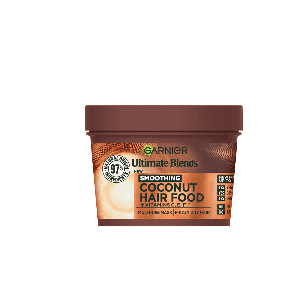 Garnier Ultimate Blends Hair Food Coconut & Macadamia 3-In-1 Mask (UK) 400ml