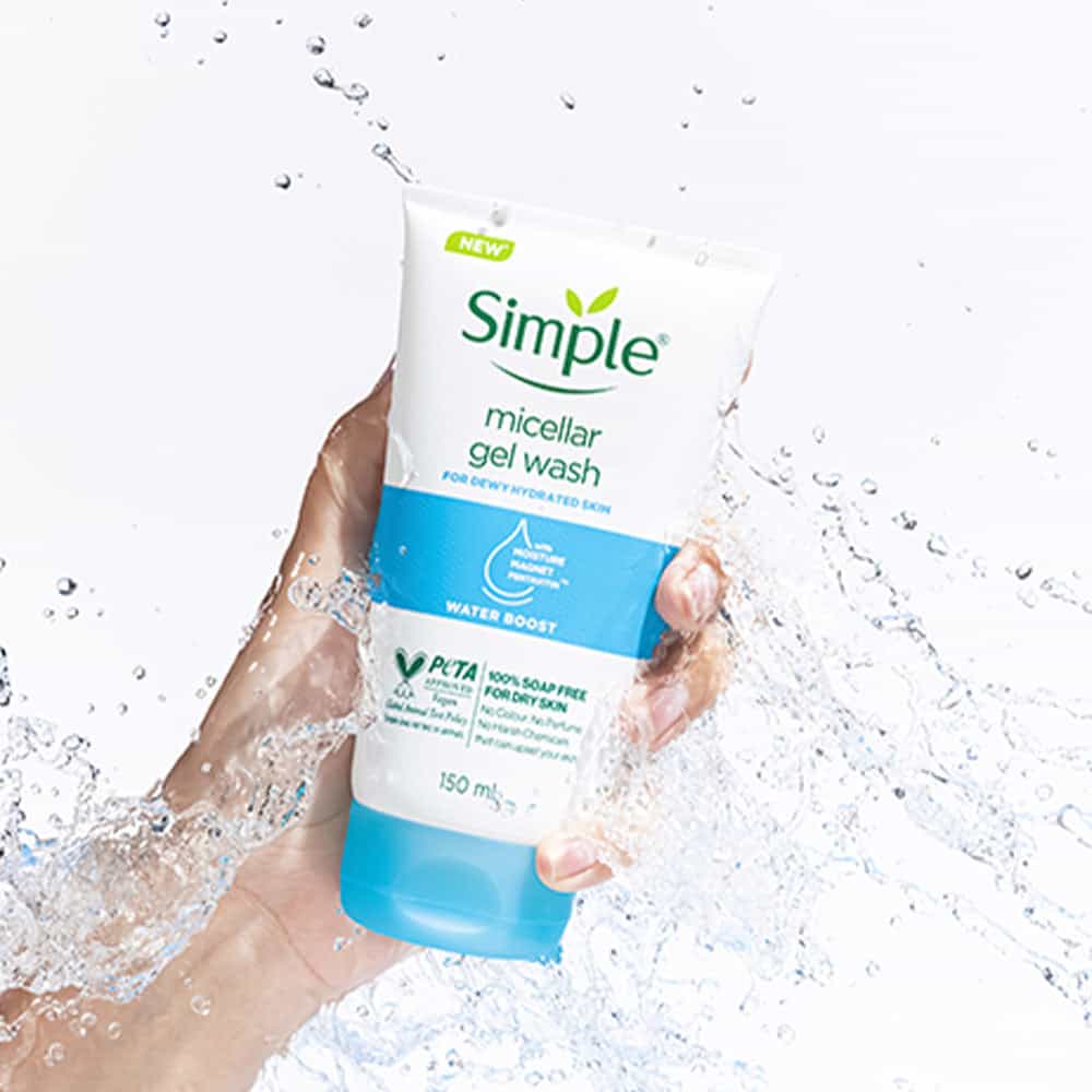 Simple Water Boost Micellar Facial Wash 1pc
