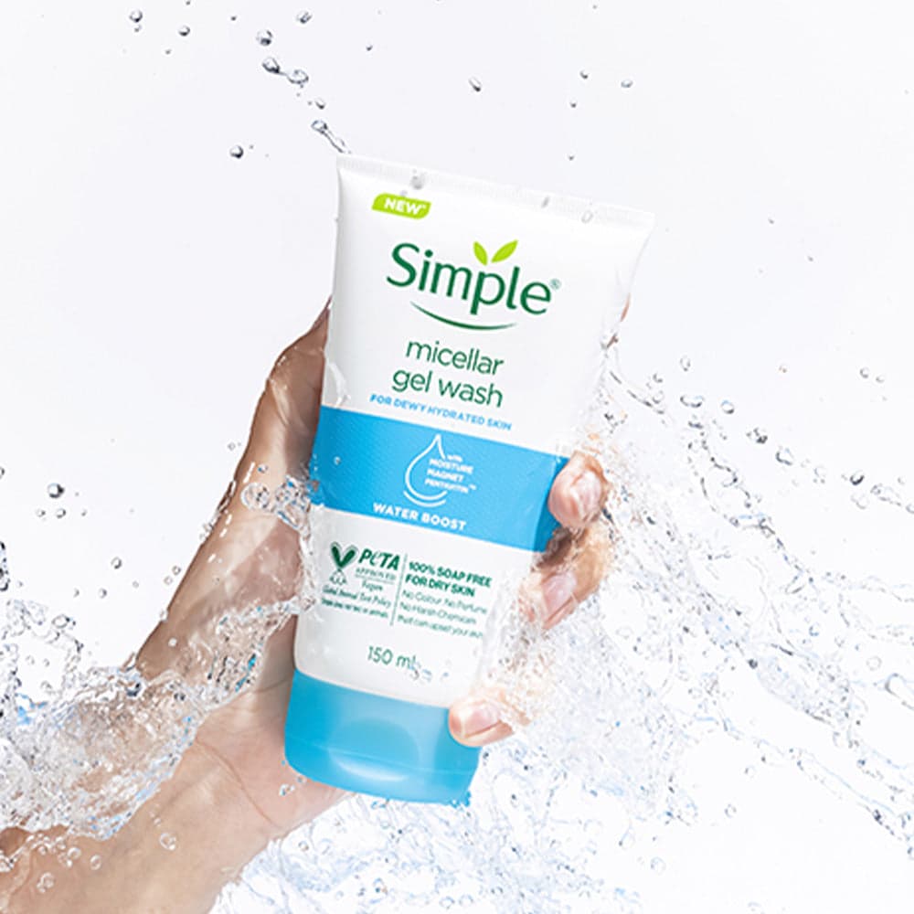 Simple Water Boost Micellar Facial Wash 1pc