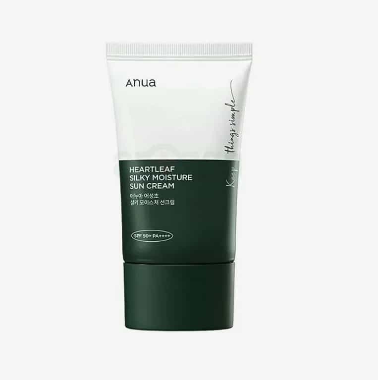 Anua Heartleaf Silky Moisture Sun Cream SPF50+ PA++ 50ml