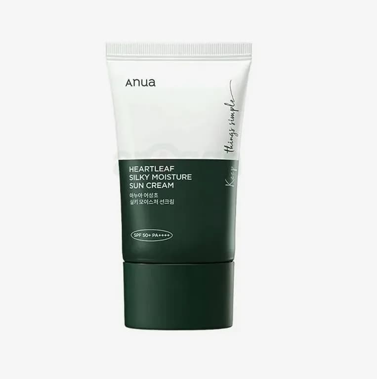 Anua Heartleaf Silky Moisture Sun Cream SPF50+ PA++ 50ml