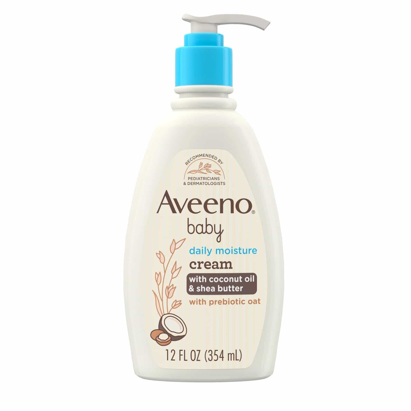 Aveeno Baby Daily Moisture Cream With Coconut Oil & Shea Butter 354ml