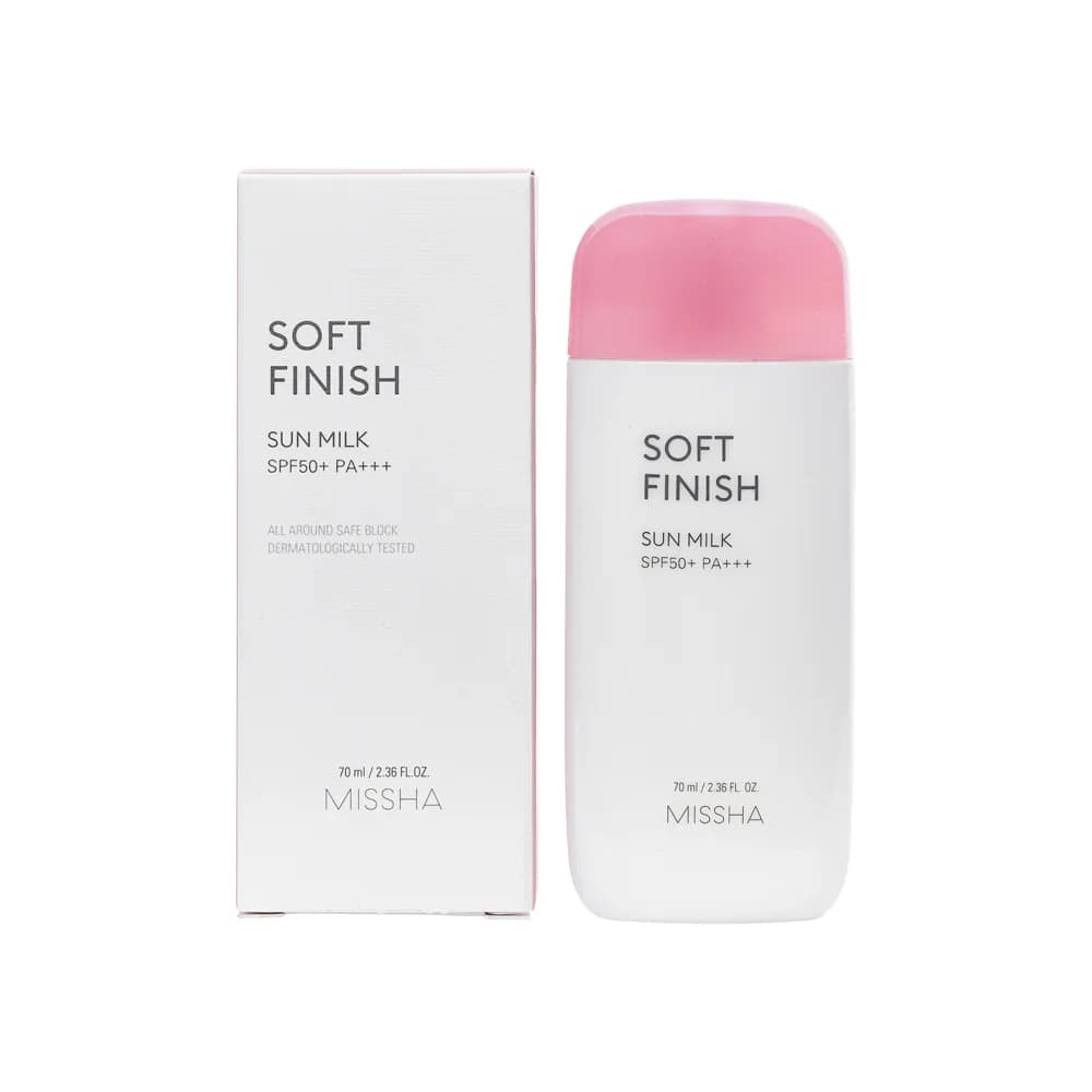 Missha All Around Safe Block Soft Finish Sun Milk SPF50+ PA+++ 70ml