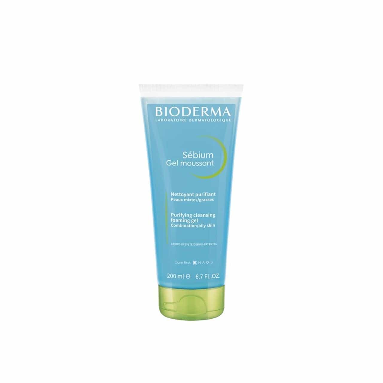 Bioderma Sebium Gel Moussant Purifying Cleansing Foaming Gel 200ml