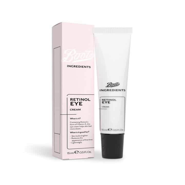 Boots Ingredients Retinol Eye Cream 15ml