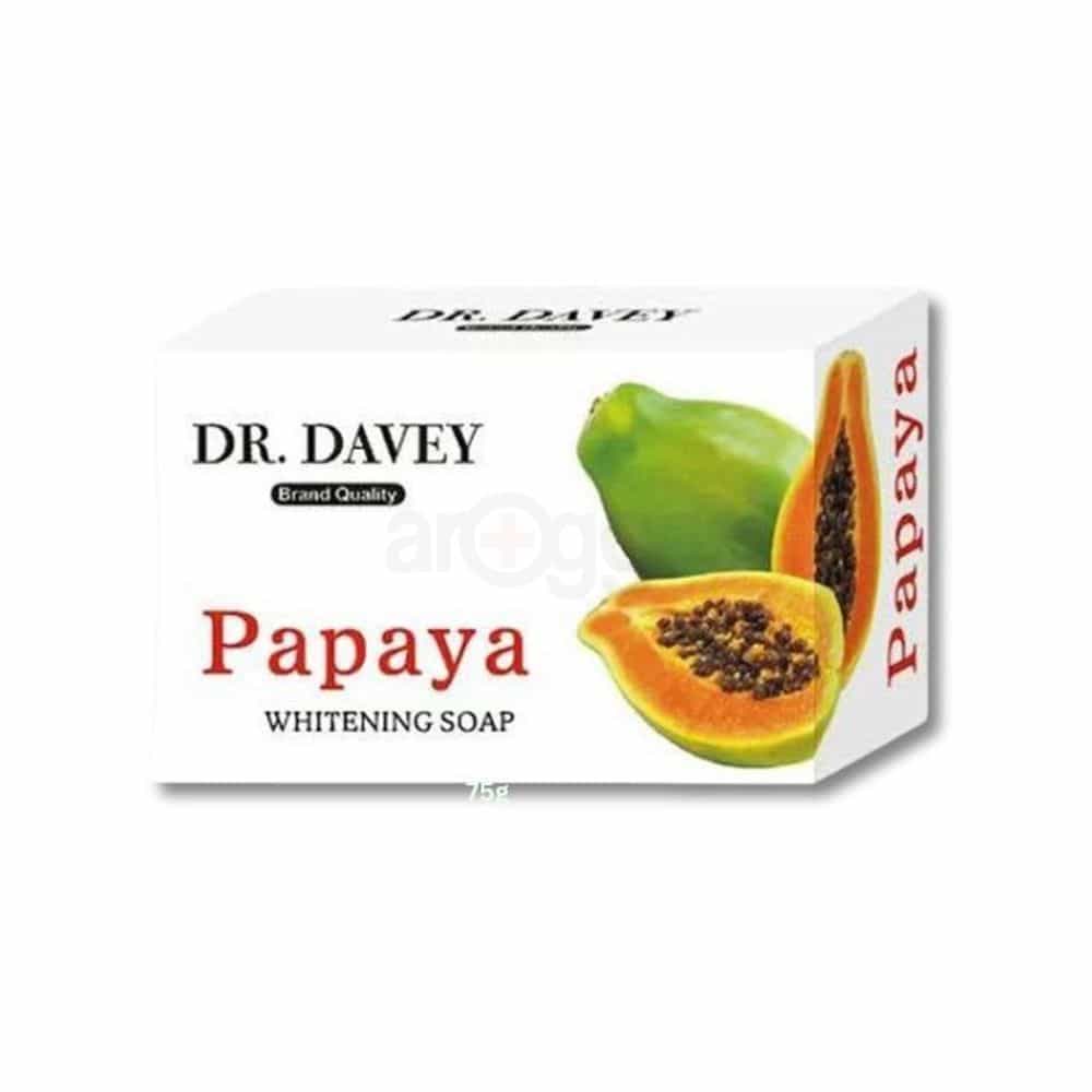 DR DAVEY PAPAYA WHITENING SOAP 135g