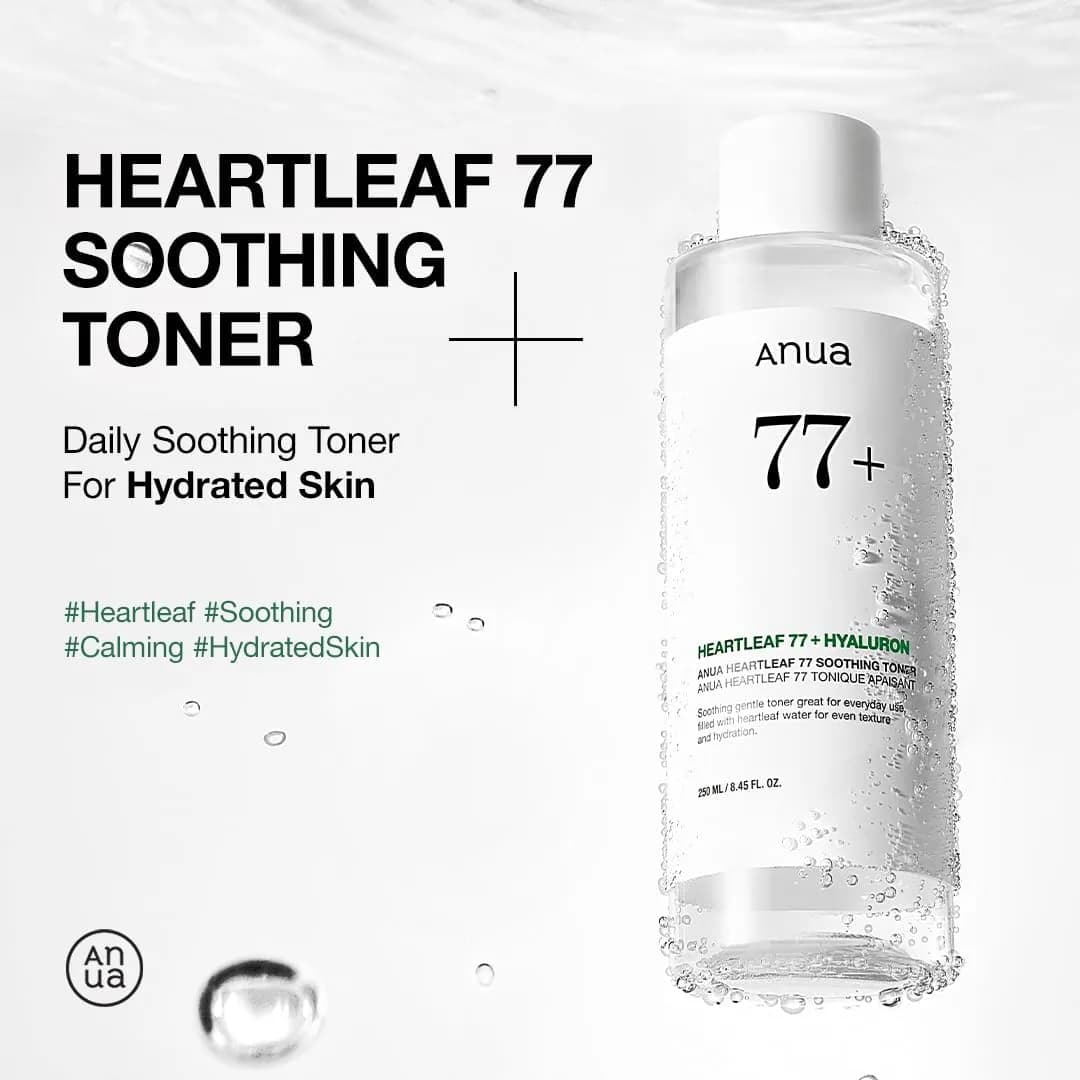 Anua Heartleaf Hyaluron 77 Toner 250ml
