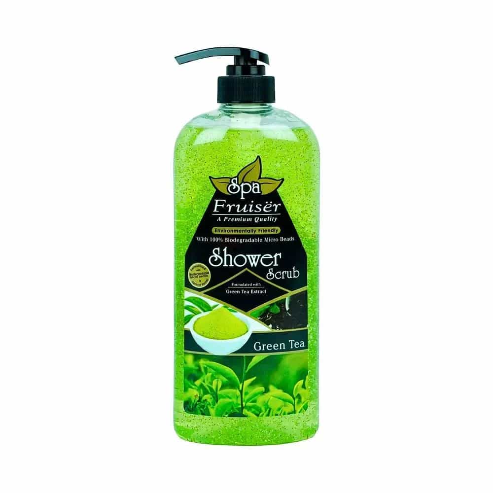 Fruiser Spa Green Tea Shower Scrub 730ml