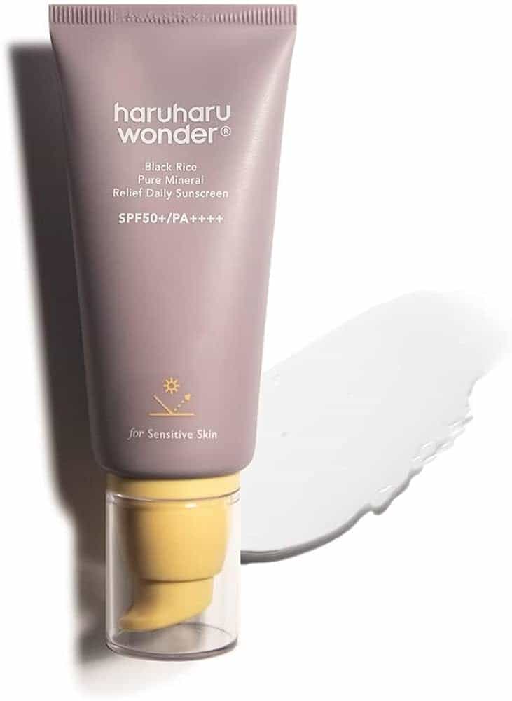 haruharu wonder - Black Rice Pure Mineral Relief Daily Sunscreen 50ml