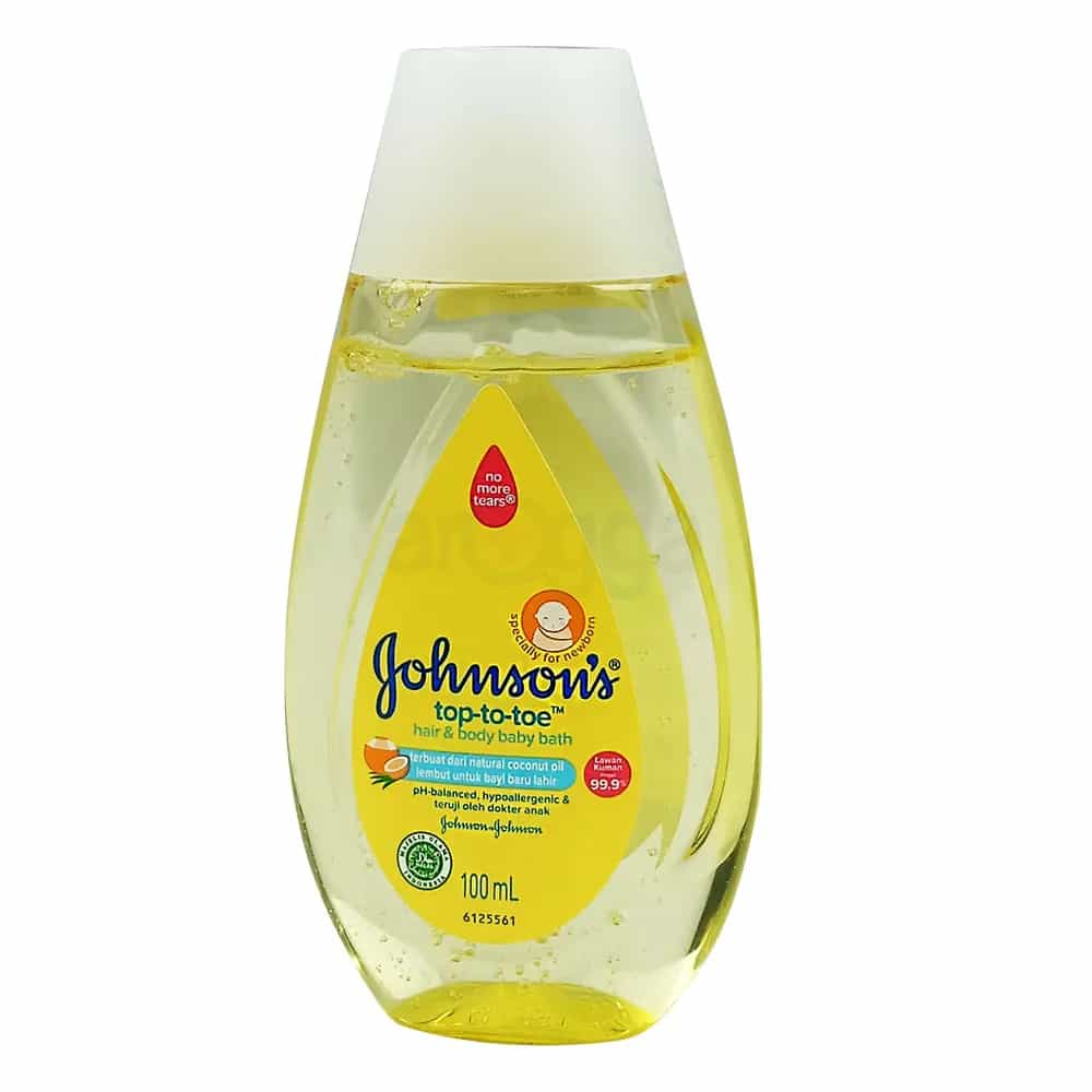 Johnson's Top To Toe Hair & Body Baby Bath 100ml