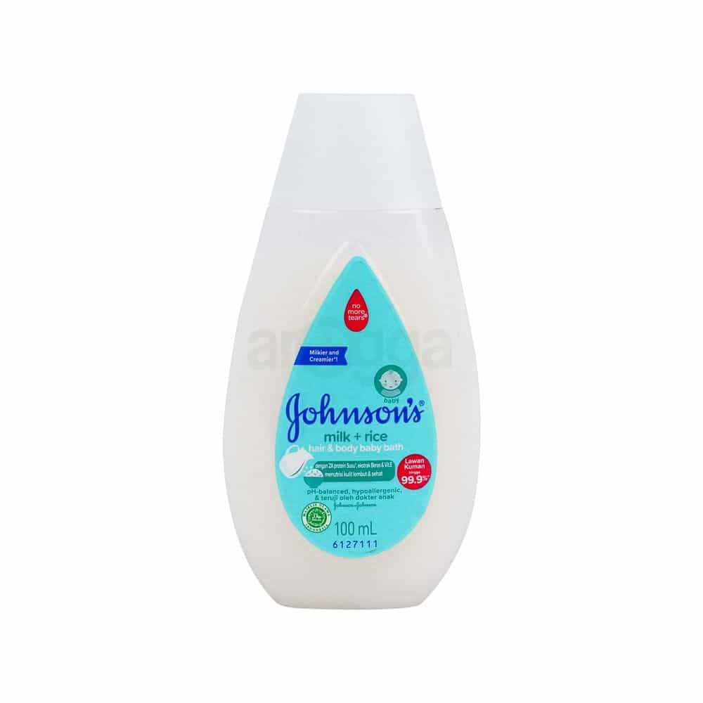 Johnsons Baby Bath Milk Rice Bath 500ml (Thi)