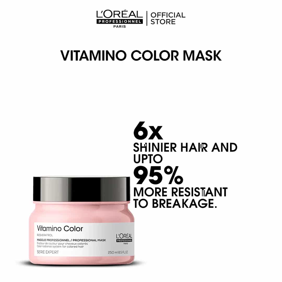 Loreal Professionel Serie Expert Resveratrol Vitamino Color Hair Mask 250ml