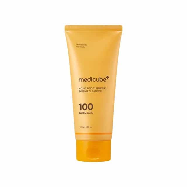 Medicube Kojic Acid Turmeric Toning Cleanser 120ml