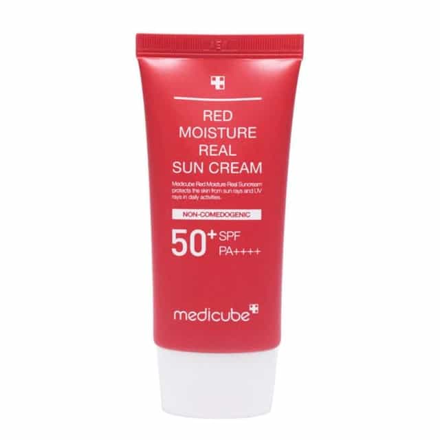 MEDICUBE Red Moisture Real Sun Cream SPF50+ PA++++ 50ml