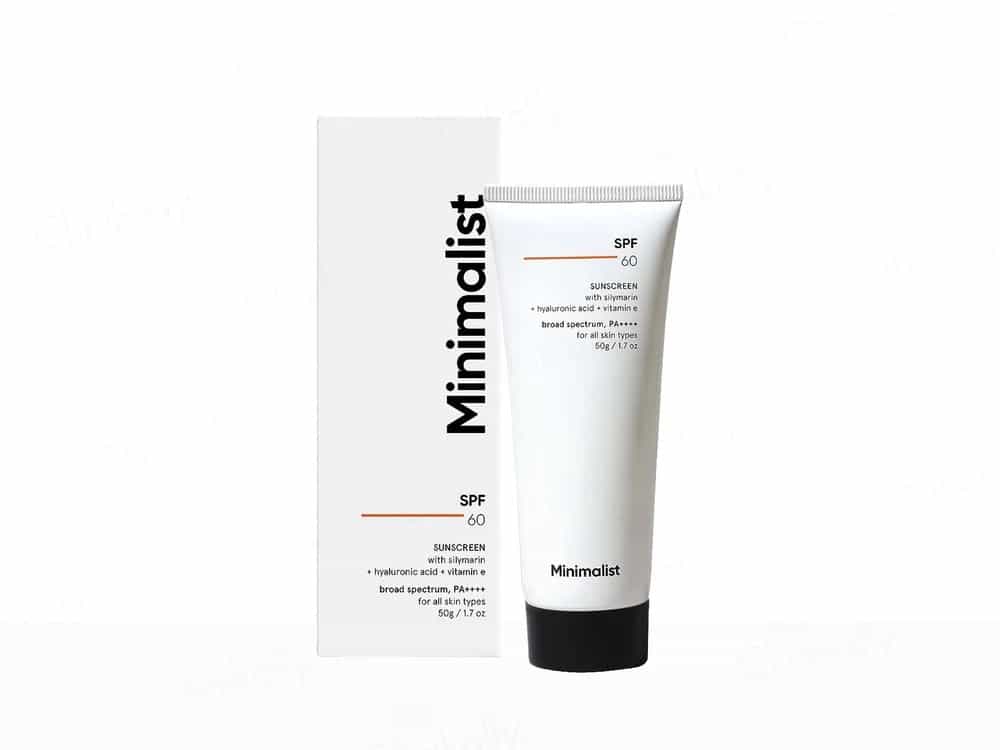 Minimalist Broad Spectrum PA++++ Sunscreen SPF60 50g