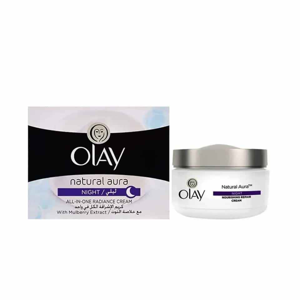 Olay Natural Aura All In One Radiance Cream Night 50g