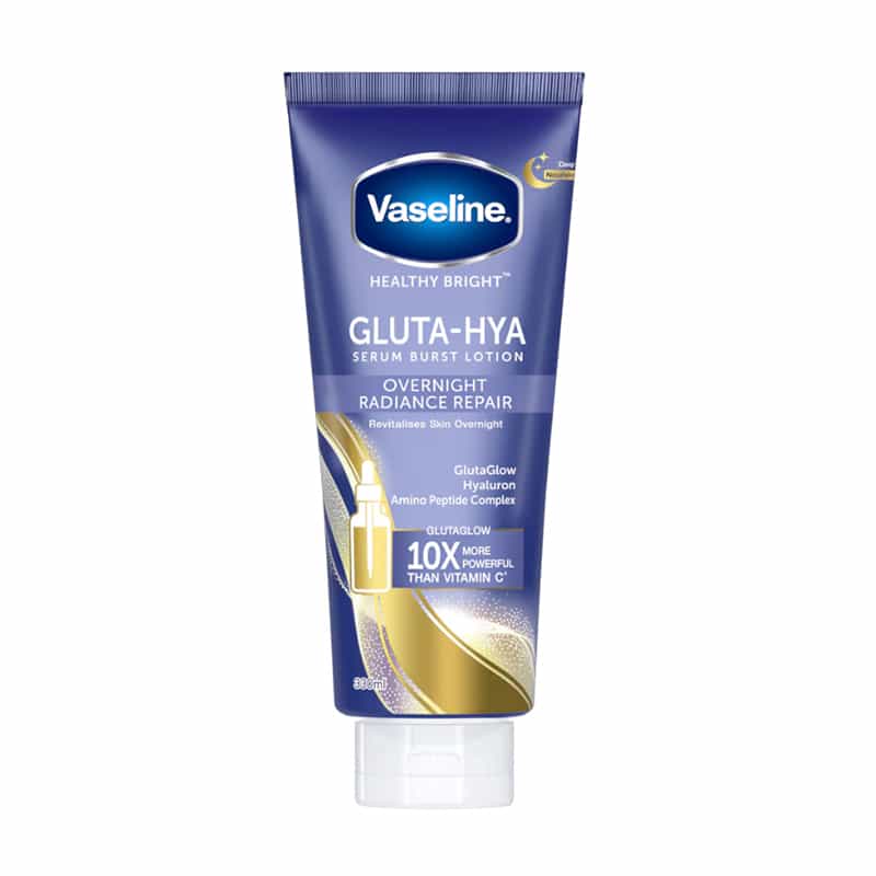 Vaseline Gluta-Hya Overnight Radiance Repair Serum Burst Lotion 300ml